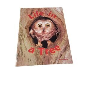 Vtg 1997 Life in a Tree Big Book Melvin Berger owl classroom educational